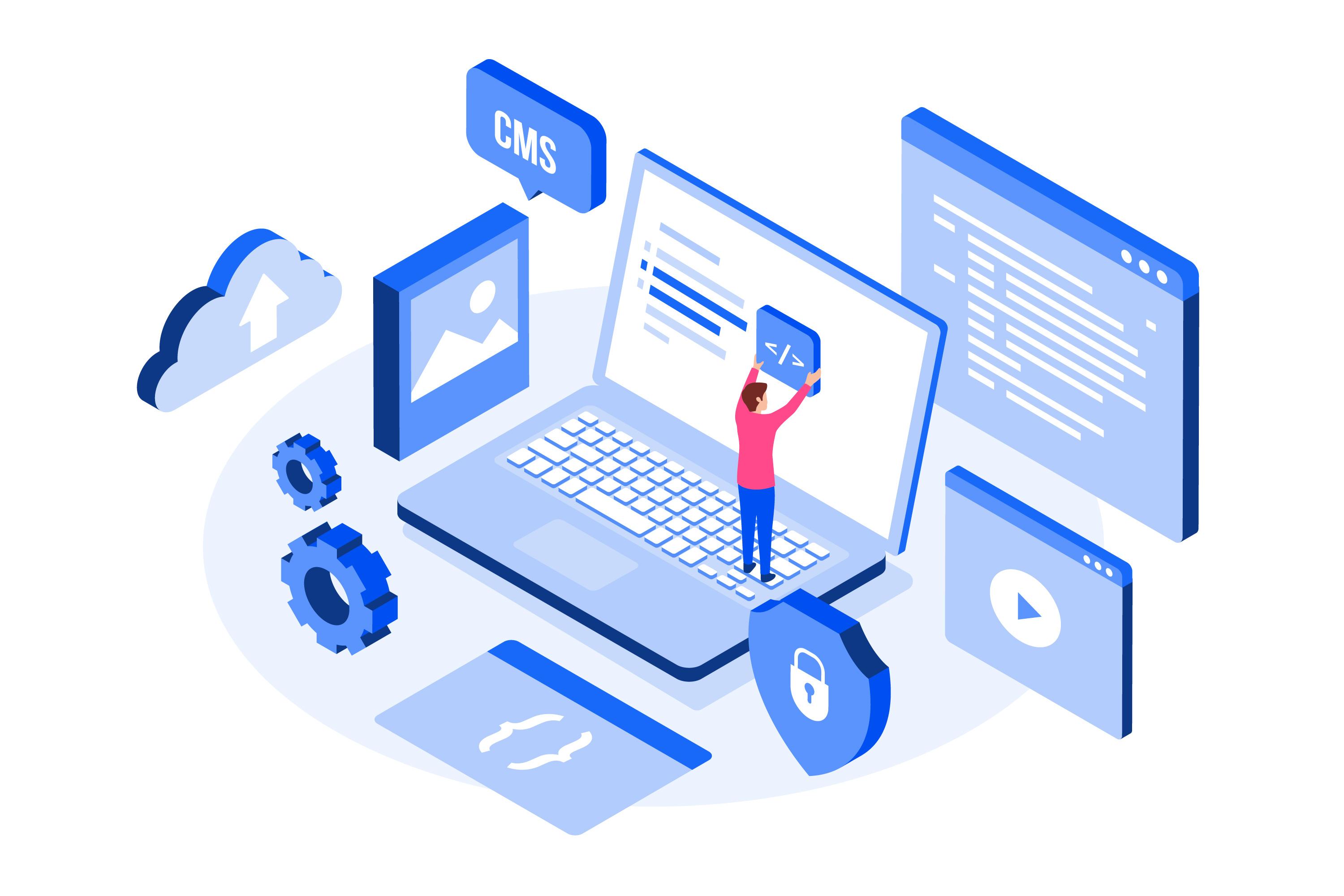 Illustration contrasting a chaotic workflow with a streamlined one
